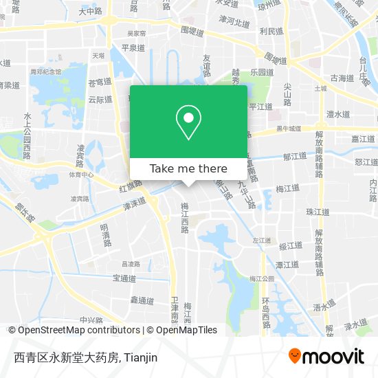西青区永新堂大药房 map