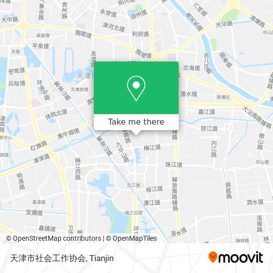 天津市社会工作协会 map