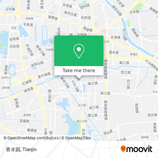 香水园 map