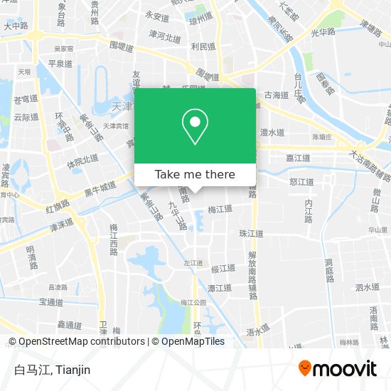 白马江 map
