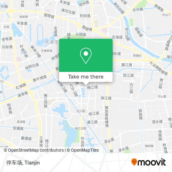 停车场 map