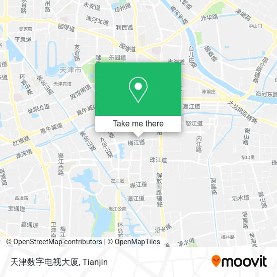 天津数字电视大厦 map