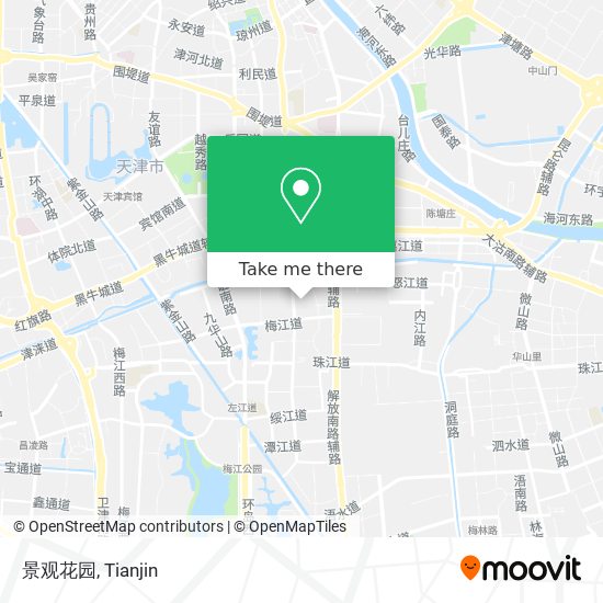 景观花园 map