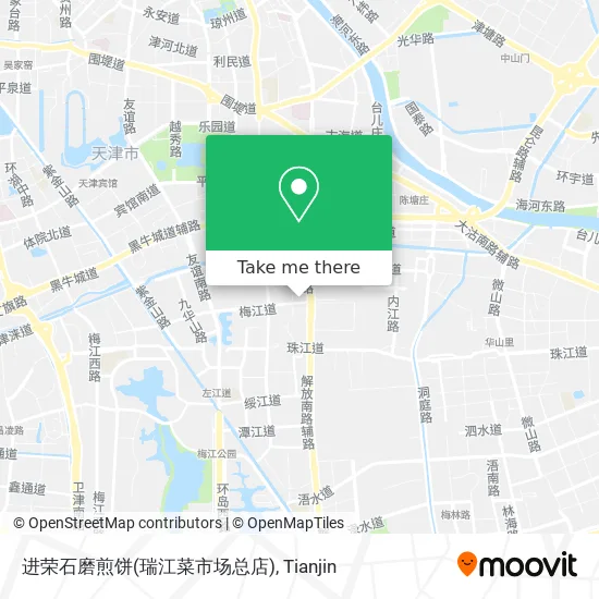 进荣石磨煎饼(瑞江菜市场总店) map