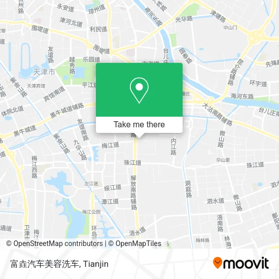 富垚汽车美容洗车 map