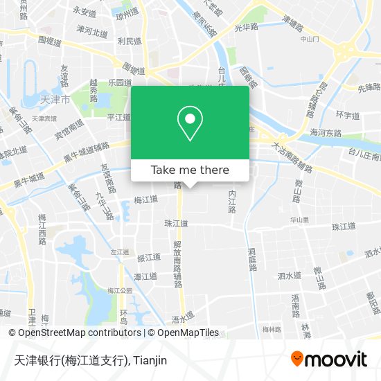 天津银行(梅江道支行) map