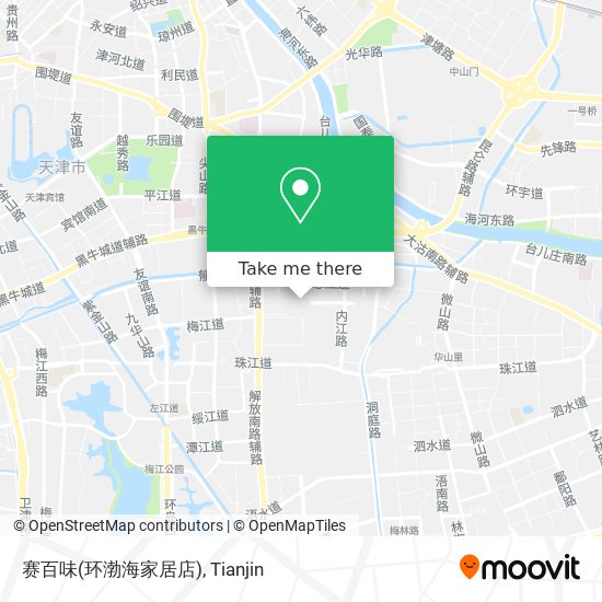 赛百味(环渤海家居店) map