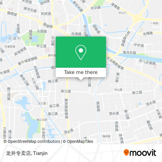 龙井专卖店 map