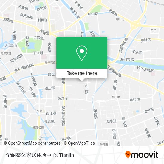 华耐整体家居体验中心 map