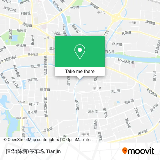 恒华(陈塘)停车场 map