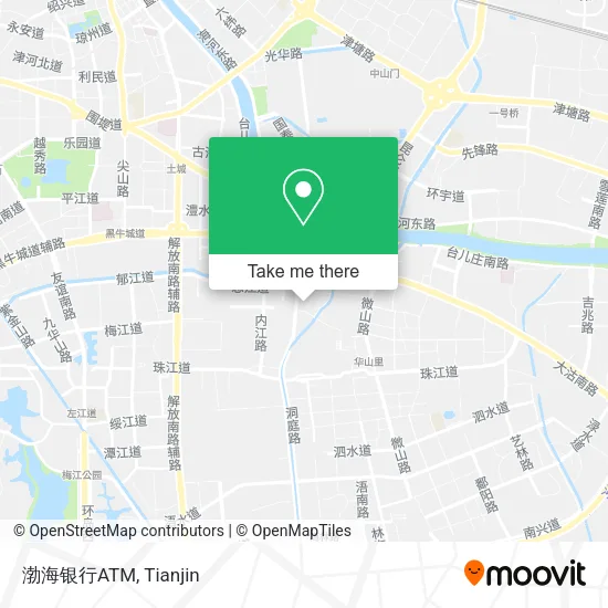 渤海银行ATM map
