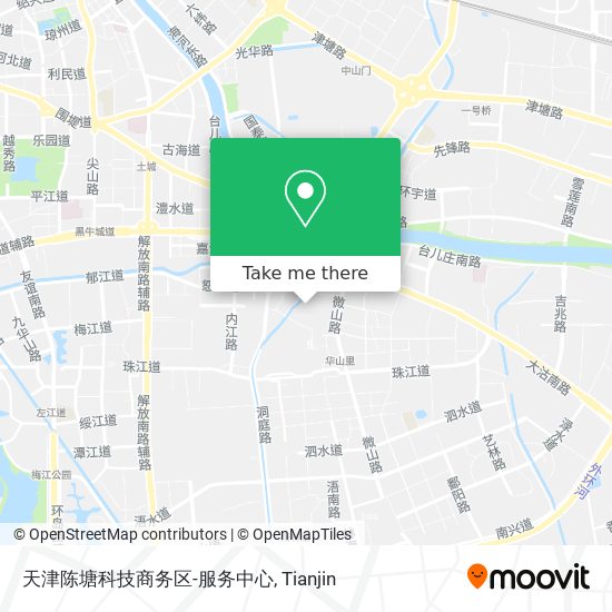 天津陈塘科技商务区-服务中心 map