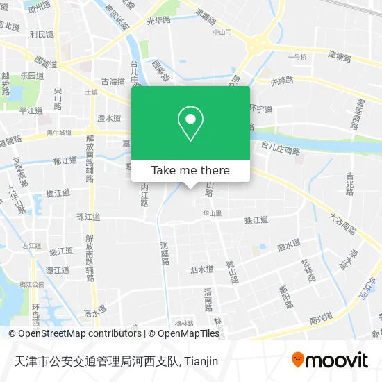 天津市公安交通管理局河西支队 map