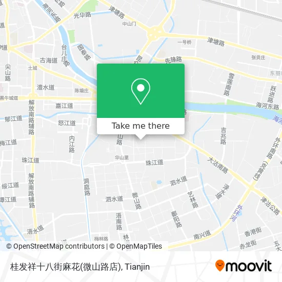 桂发祥十八街麻花(微山路店) map