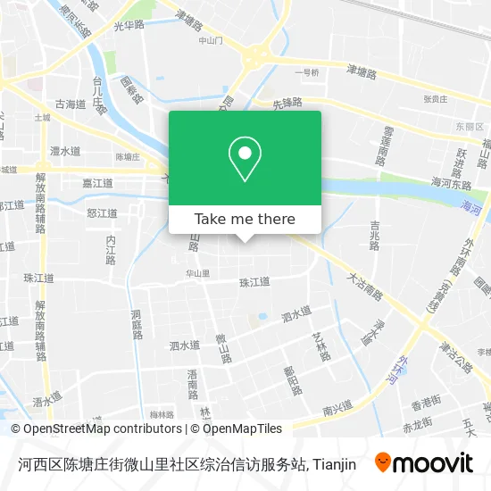 河西区陈塘庄街微山里社区综治信访服务站 map