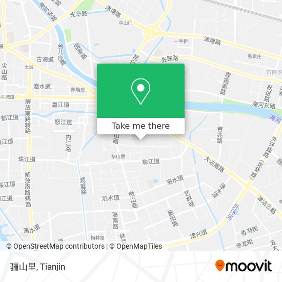 骊山里 map