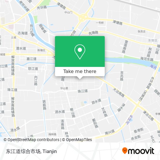 东江道综合市场 map