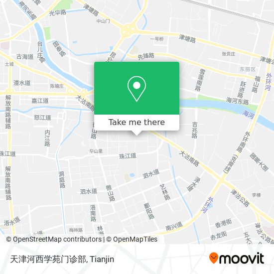 天津河西学苑门诊部 map