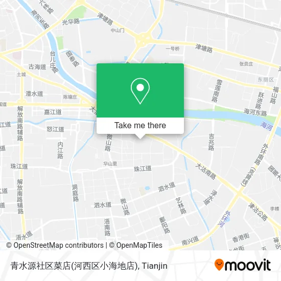 青水源社区菜店(河西区小海地店) map