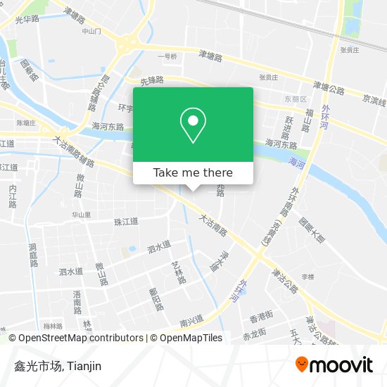 鑫光市场 map