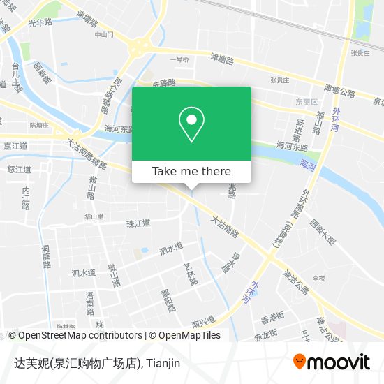 达芙妮(泉汇购物广场店) map