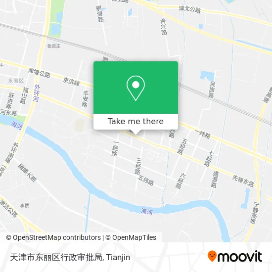 天津市东丽区行政审批局 map