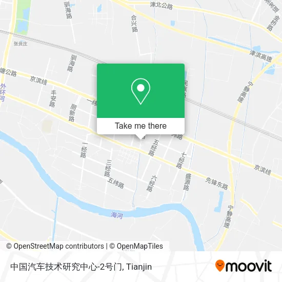 中国汽车技术研究中心-2号门 map