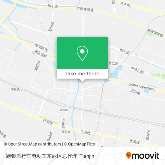 跑狼自行车电动车东丽区总代理 map