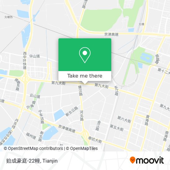 贻成豪庭-22幢 map