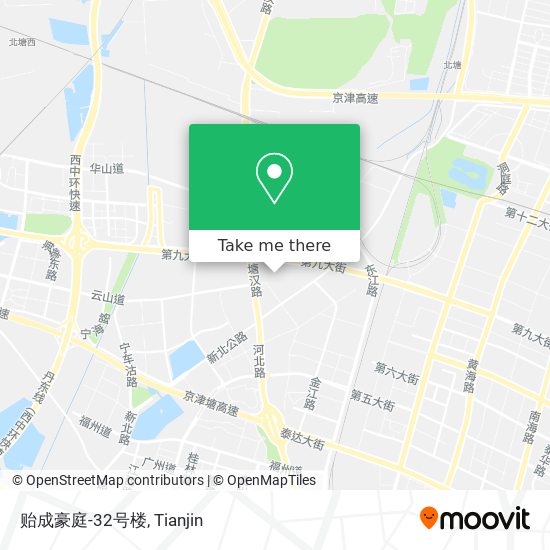贻成豪庭-32号楼 map