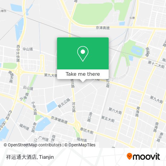 祥运通大酒店 map
