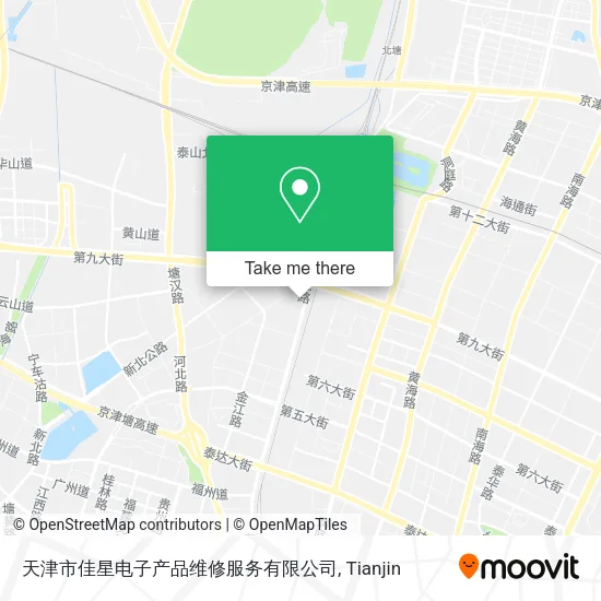 天津市佳星电子产品维修服务有限公司 map