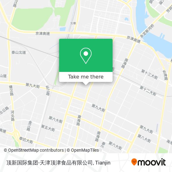 顶新国际集团-天津顶津食品有限公司 map