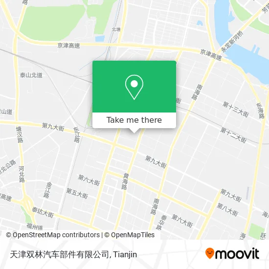 天津双林汽车部件有限公司 map