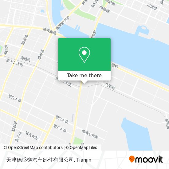 天津德盛镁汽车部件有限公司 map