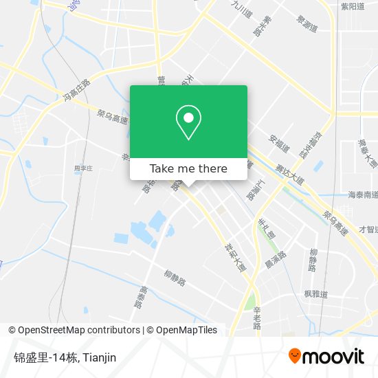 锦盛里-14栋 map