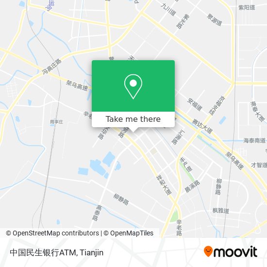 中国民生银行ATM map