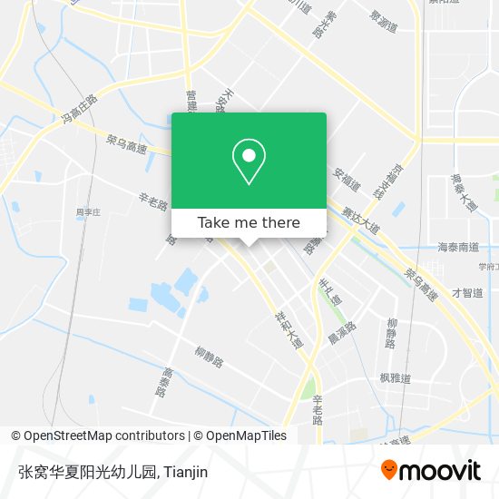 张窝华夏阳光幼儿园 map