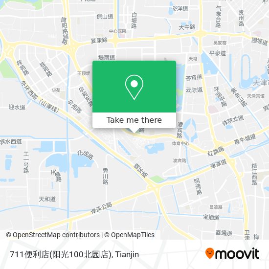 711便利店(阳光100北园店) map