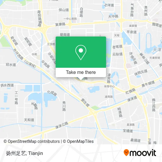 扬州足艺 map