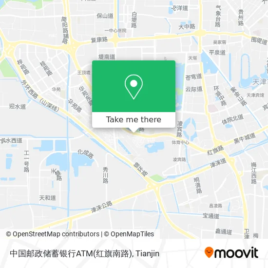 中国邮政储蓄银行ATM(红旗南路) map