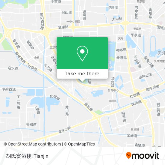 胡氏宴酒楼 map