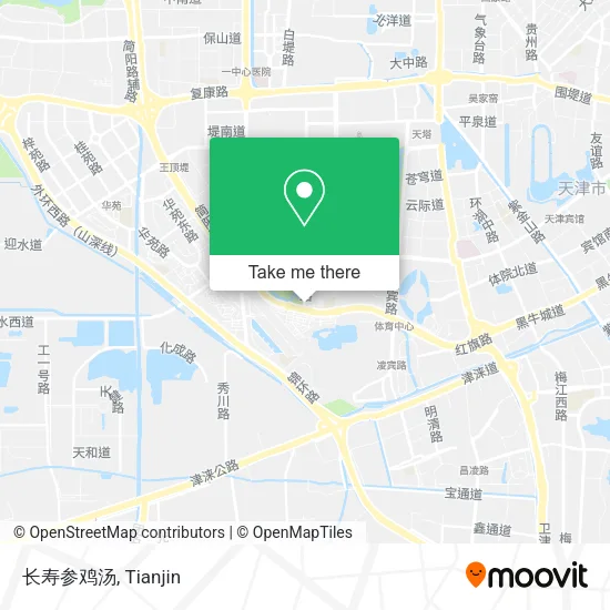 长寿参鸡汤 map