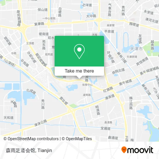 森雨足道会馆 map