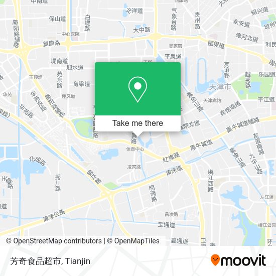 芳奇食品超市 map