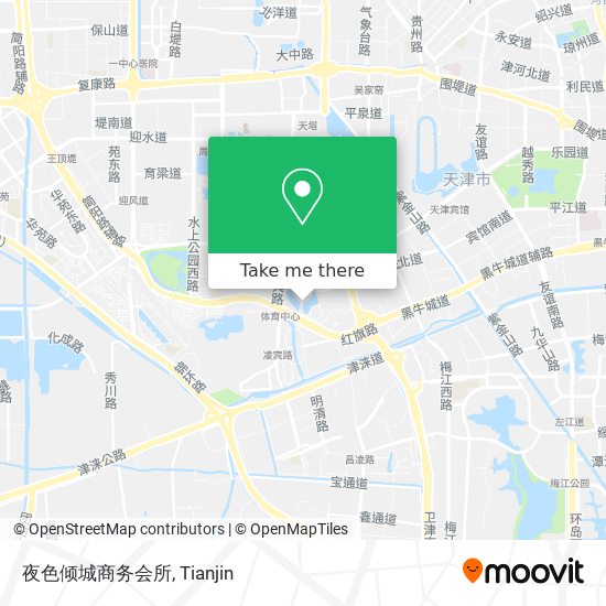 夜色倾城商务会所 map
