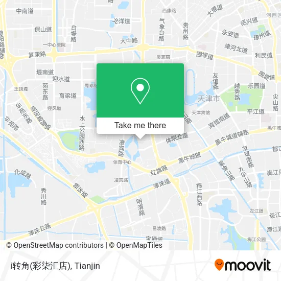 i转角(彩柒汇店) map