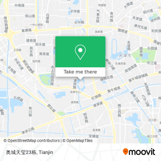 奥城天玺23栋 map