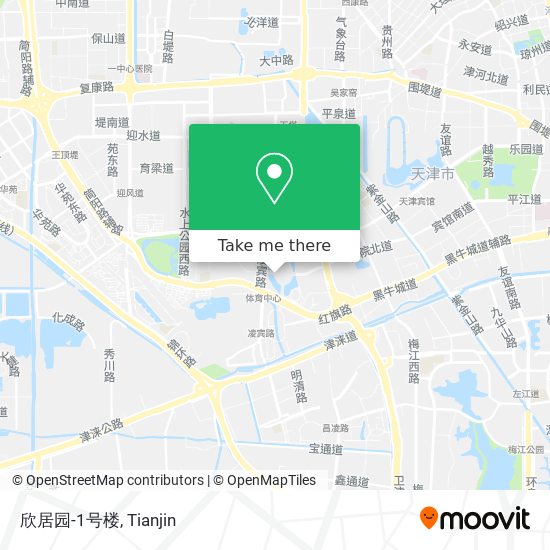 欣居园-1号楼 map