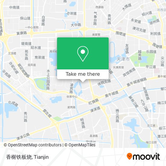 香榭铁板烧 map